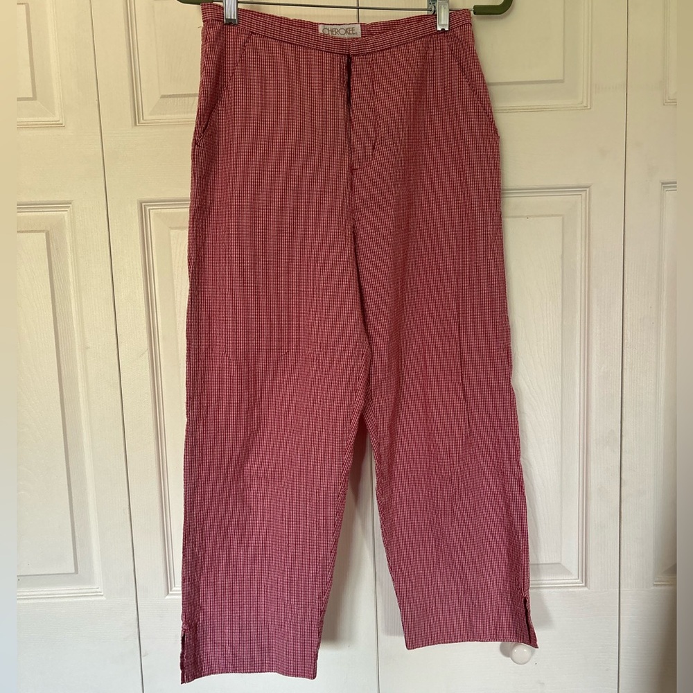 Vintage Gingham Pants